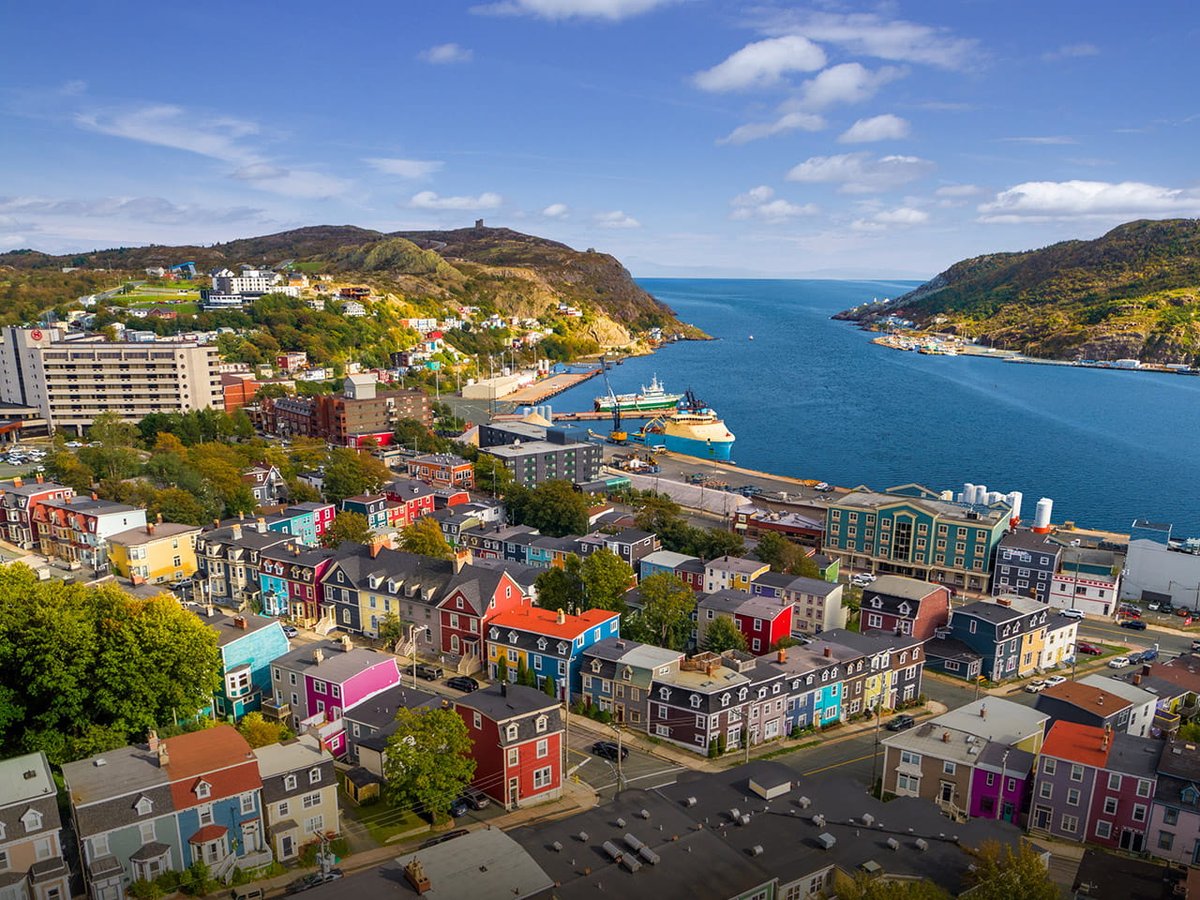 CraigBaird's tweet photo. St. John's, Newfoundland and Labrador:

The name has been attributed to John Cabot, who is said to have reached the area on the Nativity of John the Baptist in 1497.
The name could also come from the Spanish, who called the area São João in 1519.

🧵10/13 https://t.co/ViO5XM1pq9