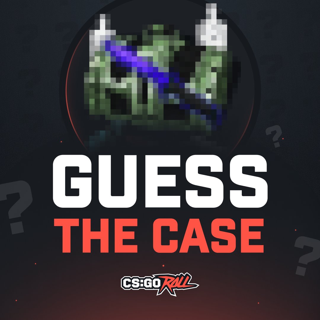 CSGORoll's tweet image. You should get close to your screen for this one; can you figure out which case is hidden behind all those pixels below? 🧐

All I see is what seems to be a Sapphire knife ...

We&apos;ll be sending this case FOR FREE to 5 of you who Retweet and reply with the correct guess! 👀