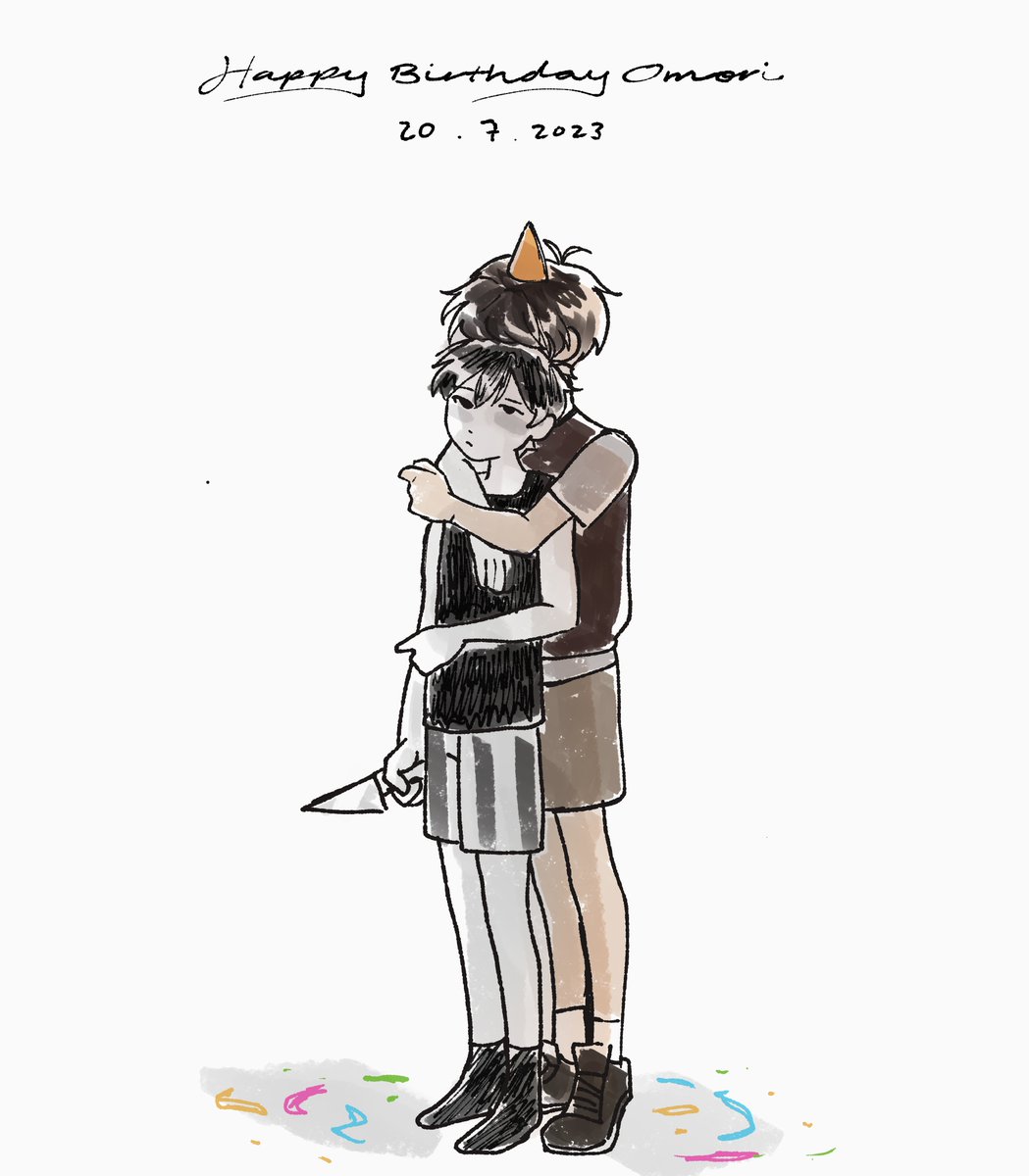 ghostkips's tweet photo. 20.7🎉🎂 #OMORIFANART #OMORI https://t.co/LY3oe3cjOm