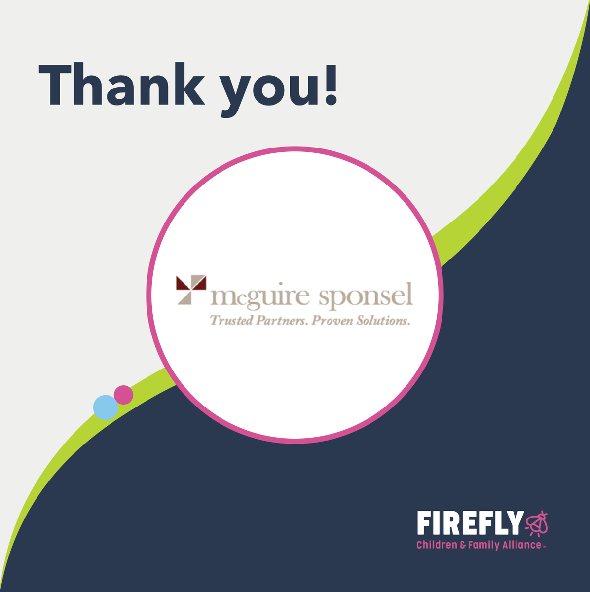 Working with the <a href="/mcguiresponsel/">McGuire Sponsel</a> team is always something to look forward to, so we are excited to announce our continued partnership. 

Their commitment and dedication to serving others makes them such a reliable partner in our community. Thank you! 🤝