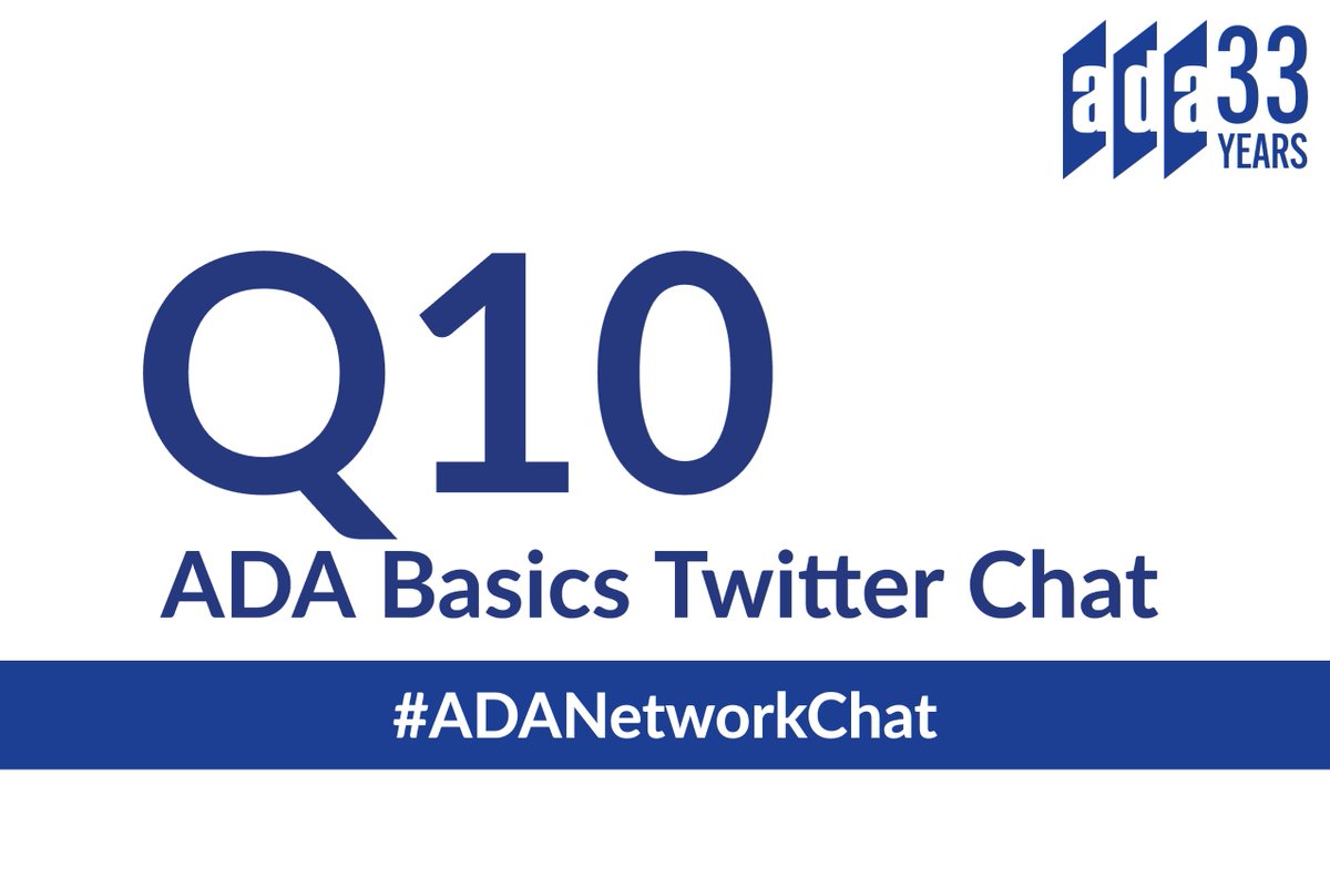 ADANational's tweet photo. Q10: What disability rights laws apply to public K-12 (primary and secondary) education? #ADANetworkChat https://t.co/fAjucWiDKg