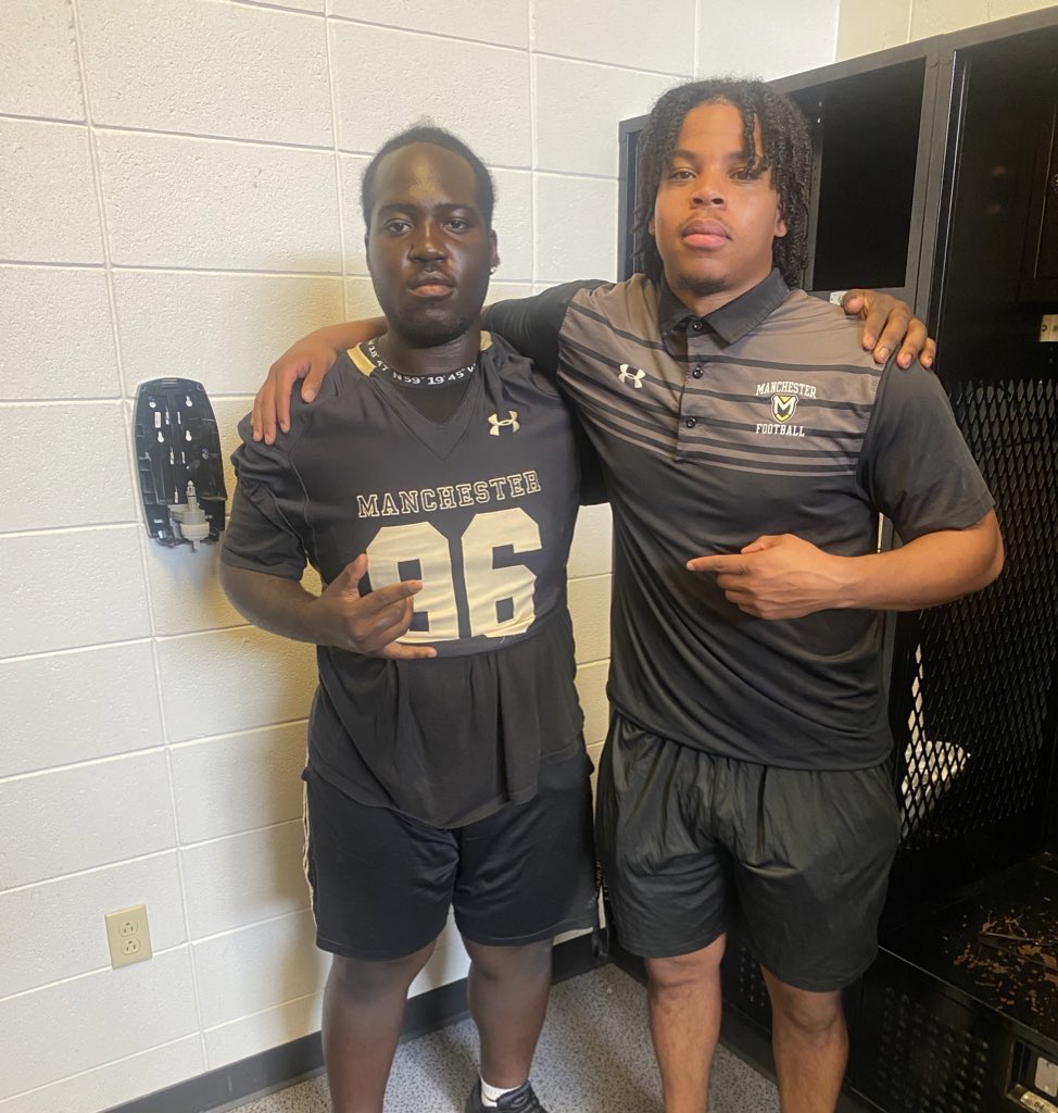 I had a great time at Manchester today with my teammate  <a href="/AydenCarter70/">Ayden Carter</a> and <a href="/nmclendon11/">Nathan McLendon</a> , Thank you <a href="/CoachAmos03/">James Amos ✝️</a> and @CoachRoberts_1 for making me feel at home and showing all the love  , I Would love to come back! <a href="/CoachWLoggan/">Will Loggan</a> @CoachHartNC <a href="/CoachKingHaze/">Edward J Hazelett</a> <a href="/NCHSPanthersFB/">North Central Football</a>