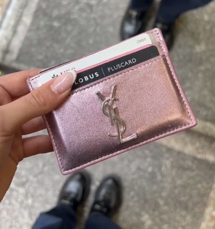 𝒫 on Twitter "the pink ysl card holder is so pretty https//t.co