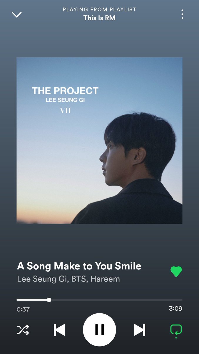RMIndiaOfficial's tweet photo. “A Song Make to You Smile” by Lee Seung Gi, Hareen, BTS RM and jhope, is added to ‘This is RM' playlist on Spotify.
🔗https://t.co/9MYi5DVi2v https://t.co/Dhm6RuMXpP