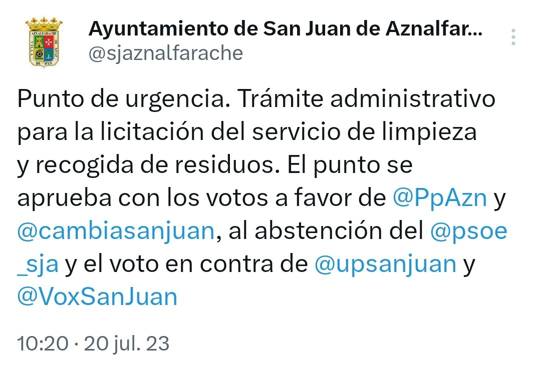 upsanjuan's tweet photo. Cambia San Juan en campaña // Cambia San Juan en el Gobierno https://t.co/U3CNt0fVji