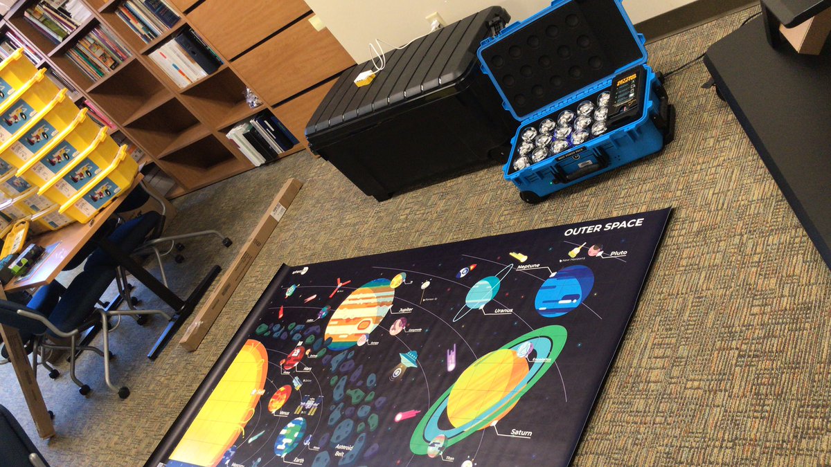 In the lab building the Regional STEAM Lending library!#MakingSuccessPossible