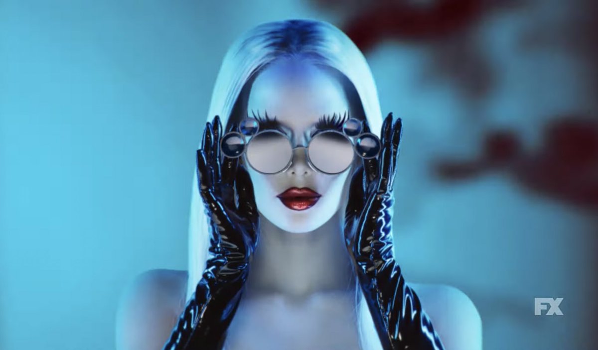 PopCrave's tweet photo. Kim Kardashian looks mesmerizing in ‘American Horror Story: Delicate.’ https://t.co/CfrMcYHpxv
