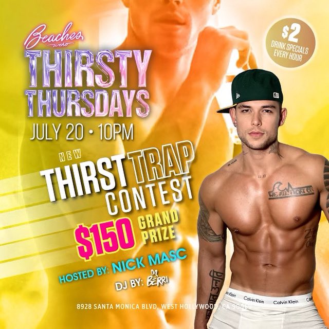 🏝️ Time to get wild @beachesweho tonight for #ThirstThursday! 🥳 I&rsquo;ll be hosting along killer DJs, HOT<a class="tags" target="_blank" title="On Twitter" href="/?out=eyJ0eXAiOiJKV1QiLCJhbGciOiJIUzUxMiJ9.eyJpYXQiOjE3MjA4NjIyMTUsImlzcyI6InR3cG9ybnN0YXJzLmNvbSIsIm5iZiI6MTcyMDg2MjIxNSwiZXhwIjoxNzUyMzk4MjE1LCJyZWRpcmVjdF91cmwiOiJodHRwczovL3R3aXR0ZXIuY29tL2JlYWNoZXN3ZWhvIn0.pqSgoNhMHMXH_cV79PCOnDfh3ALFKc6UJ0nulrXdQAOS8YtMqEsPLRIoCOOXnNmki6kBnpehE7icEPHYixUa2A">@beachesweho</a><a href="/tag/thirstthursday"class="tags">#ThirstThursday</a>