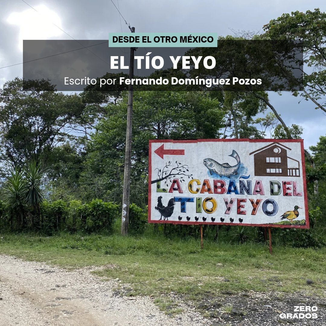 ZGrados's tweet photo. #zerogrados #periodismo #periodismonarrativo #crónica #cronicaszero #México #BajaCalifornia #Ensenada #desdeelotroméxico #elotroméxico #viaje #Coatepec #Veracruz #LaCabañadeltioYeyo #TíoYeyo #surestedeMéxico #Cerrodelasculebras #MaríaEnriqueta #EfraínyMalena #naturaleza https://t.co/Y1AqxuYv5q