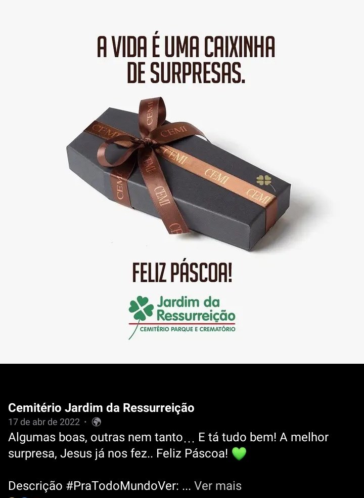 nilsonarj's tweet photo. como pode uma página de cemitério ser assim??? https://t.co/OYrcjeBN7i