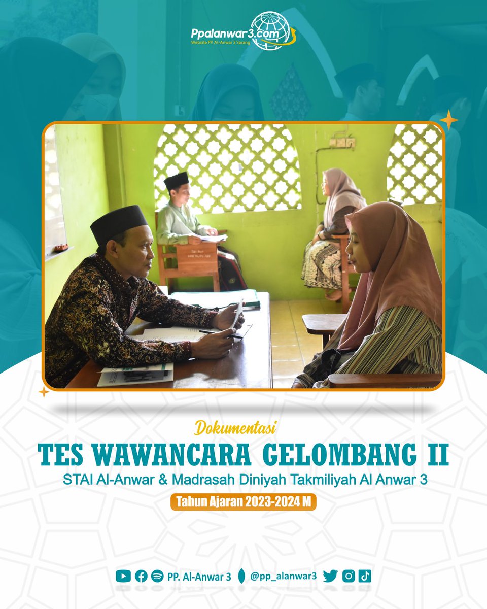 PP. Al-Anwar 3 tweet media