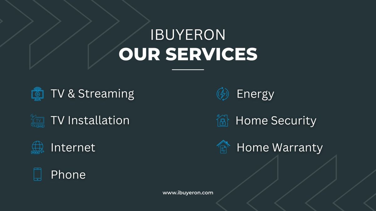 iBuyerOn's tweet photo. We are available 
Tv &amp; Streaming 
Tv installation 
Internet 
Phone
Energy
Home security 
Home warranty 

👇👇👇
Visit Us: https://t.co/kVl5VDLp7a
Call Us: +1-888-505-5945
E-mail us: info@ibuyeron.com

#tvstreaming #tvservice https://t.co/HRXOapRKFb