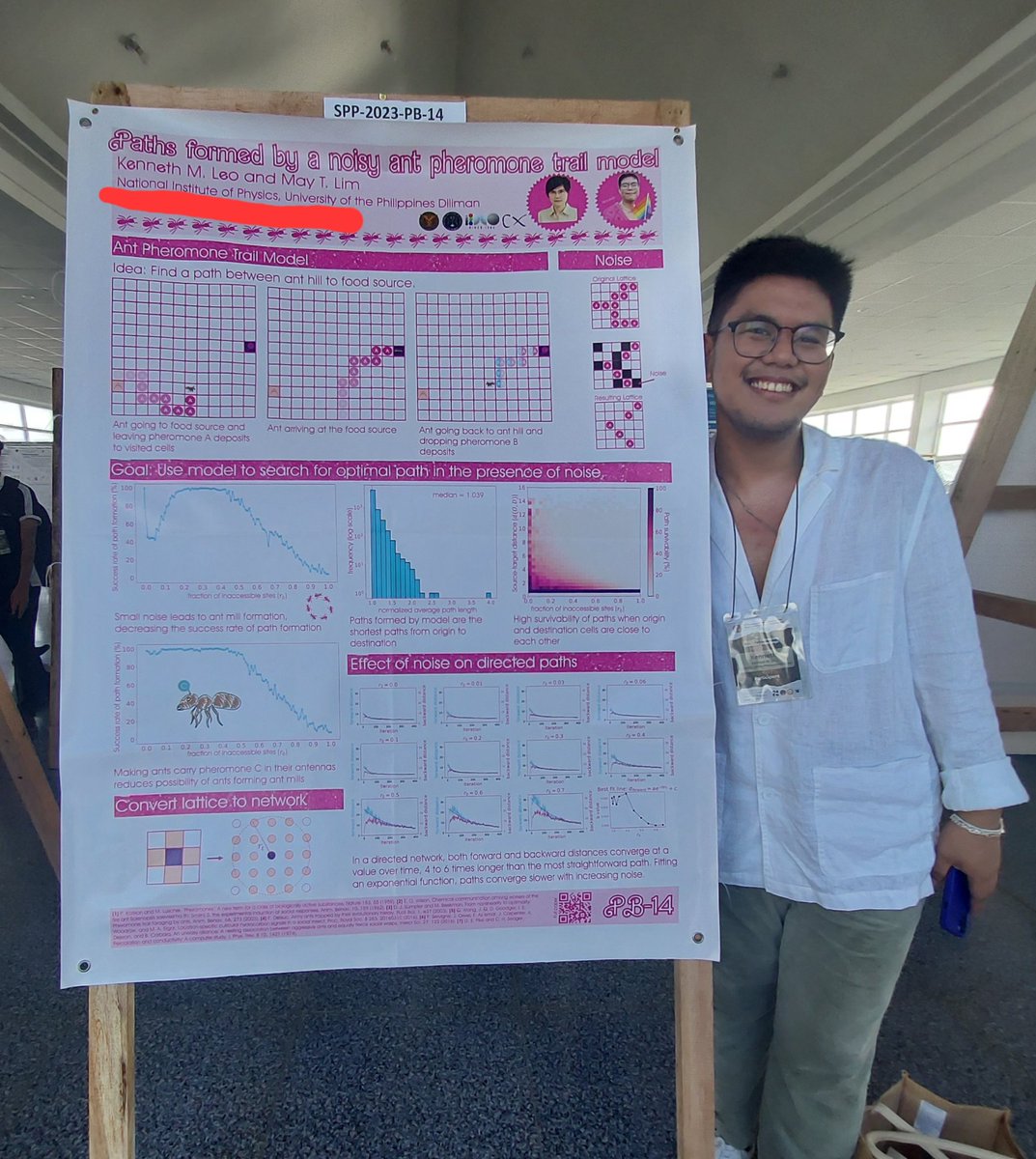 this Barbie-themed poster by <a href="/kennethmleo/">Kenneth 🌸🫰</a> may be the greatest research poster I've ever seen??? (his profile pic in the top right even has the "he's Ken." tagline from the Barbie movie poster, <a href="/Mattel/">MATTEL</a> hire this man immediately)