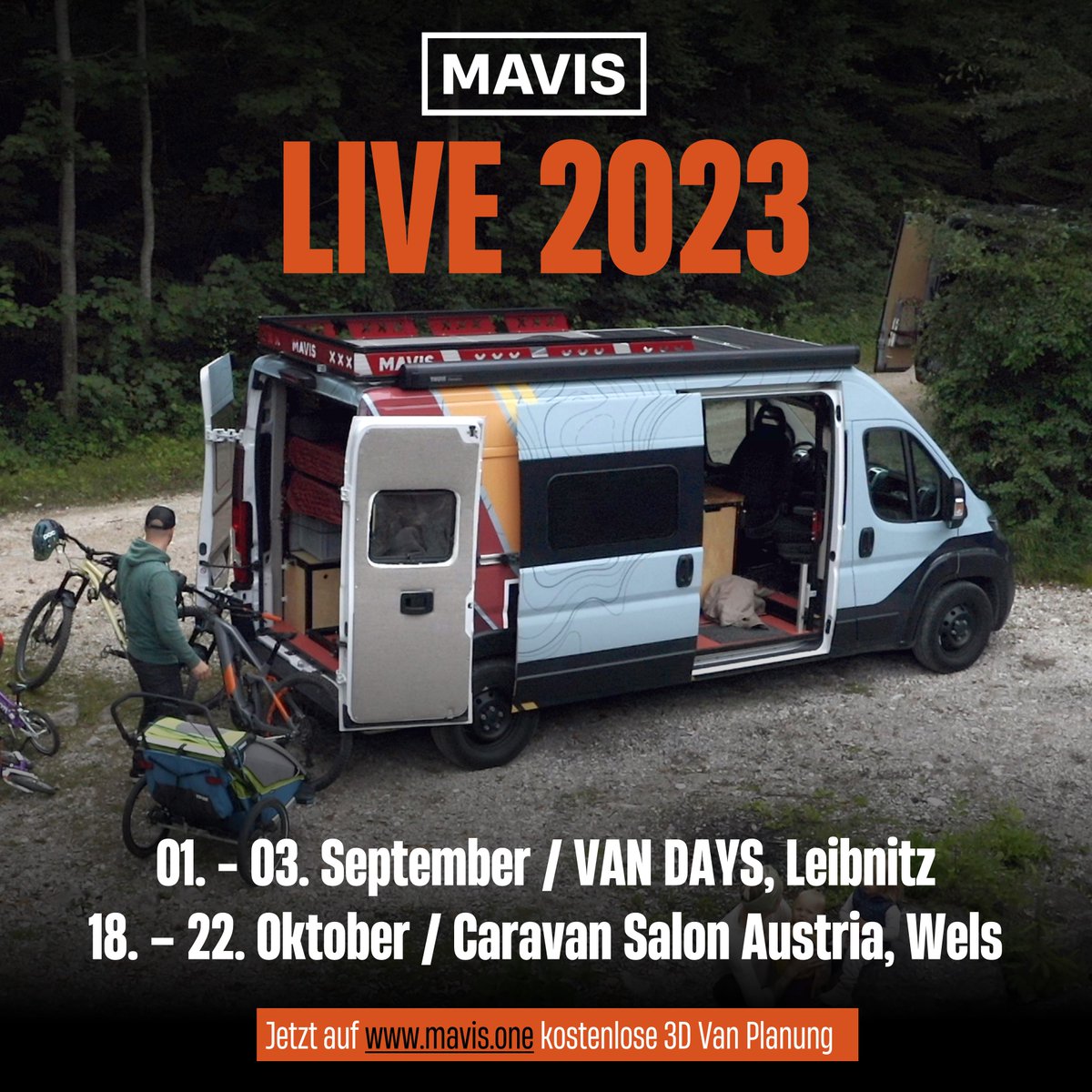MAVIS_Vans's tweet photo. Wer das weltweit erste Betriebssystem für Vans live und in Farbe erleben möchte hat heuer im September bei den Van Days und im Oktober am Caravan Salon die Chance dazu!

#mavisvans #nextgenerationvans #modularvan #vanlife #homeiswhereyouparkit https://t.co/AL5Vsiroun