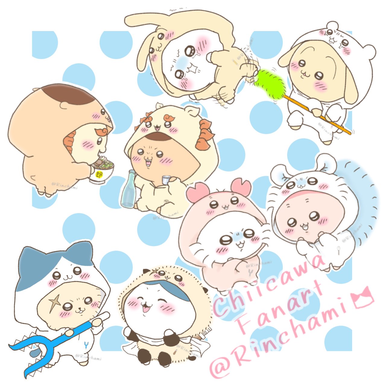 ちいかわ うさぎ 着ぐるみ 熱っぽい ちいかわ うさぎ 着ぐるみ 熱っぽい