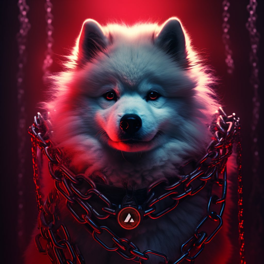 samoyedcoin's tweet photo. #SamoIsComingToAVAX ⏳ https://t.co/a8HbU9Nh1A