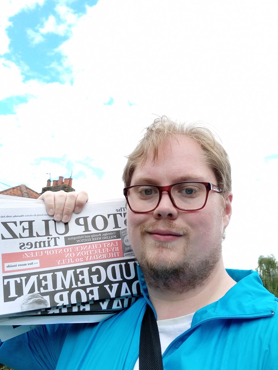 Special by-election delivery! #UxbridgeandSouthRuislipbyelection vote @tuckwe