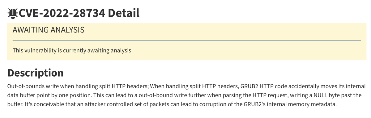 samkottler's tweet photo. bootloader has a http client. no concerns https://t.co/0ATyf4yXAN