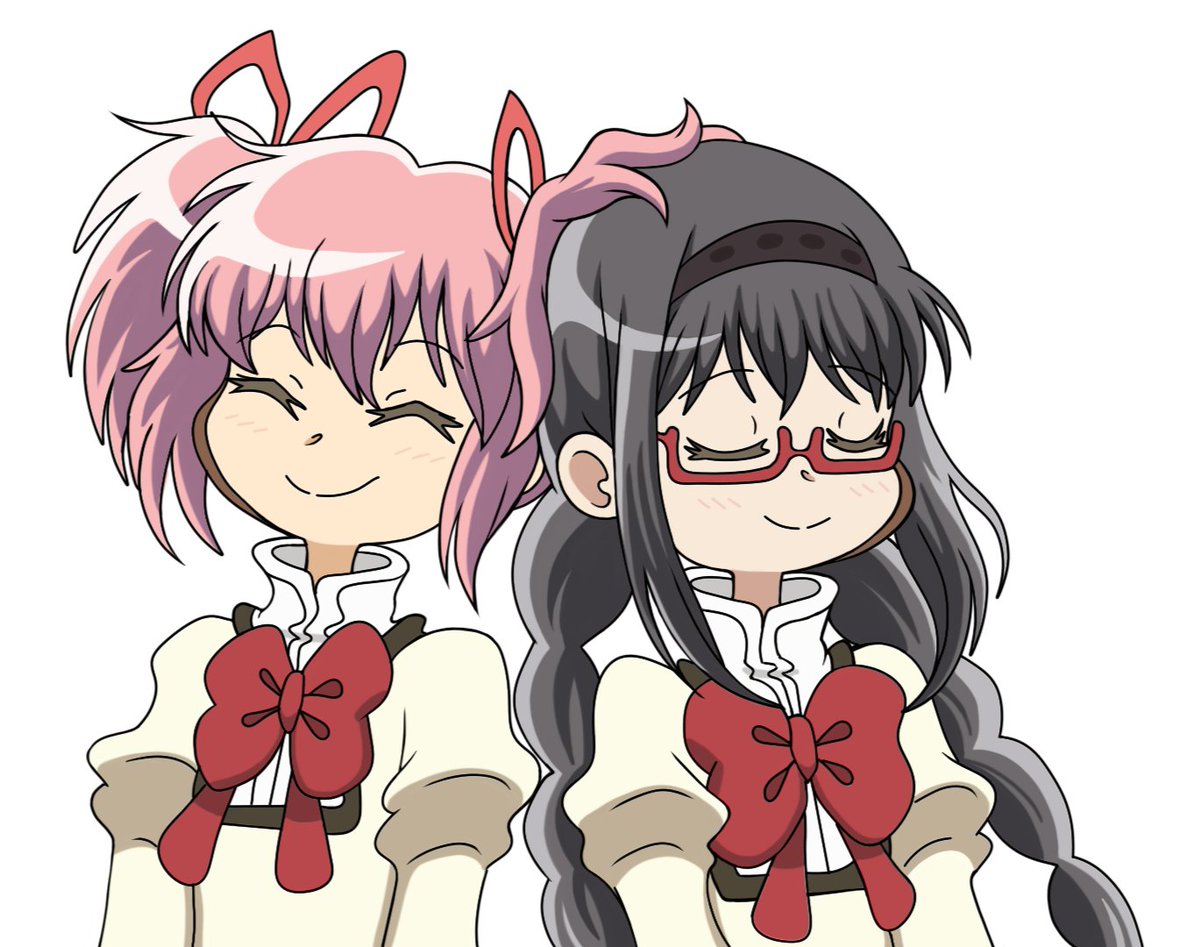 Team MadoHomu participation for round 1 of <a href="/yuriolympics/">Yuri Shipping Olympics</a>  

#MadokaMagica
#fanart #digitalart #yurishippingolympics
#drawing