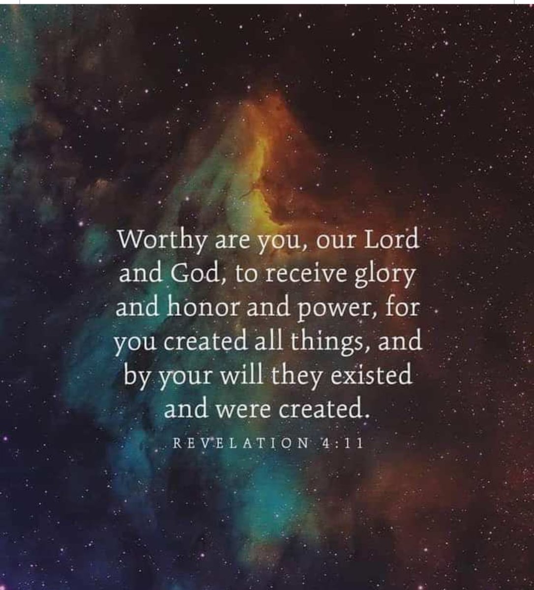 1TruthAndGrace's tweet photo. #Revelation4:11 https://t.co/pwcqK2Zrzj