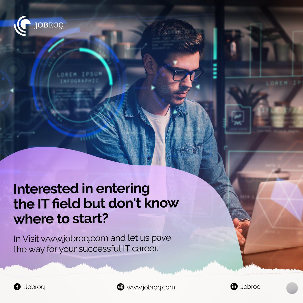 jobroq's tweet image. Join jobroq.com today
Let&apos;s help you start a successful career in the IT field

#jobseeking #ITjobs #ITjobalert #jobvacancies