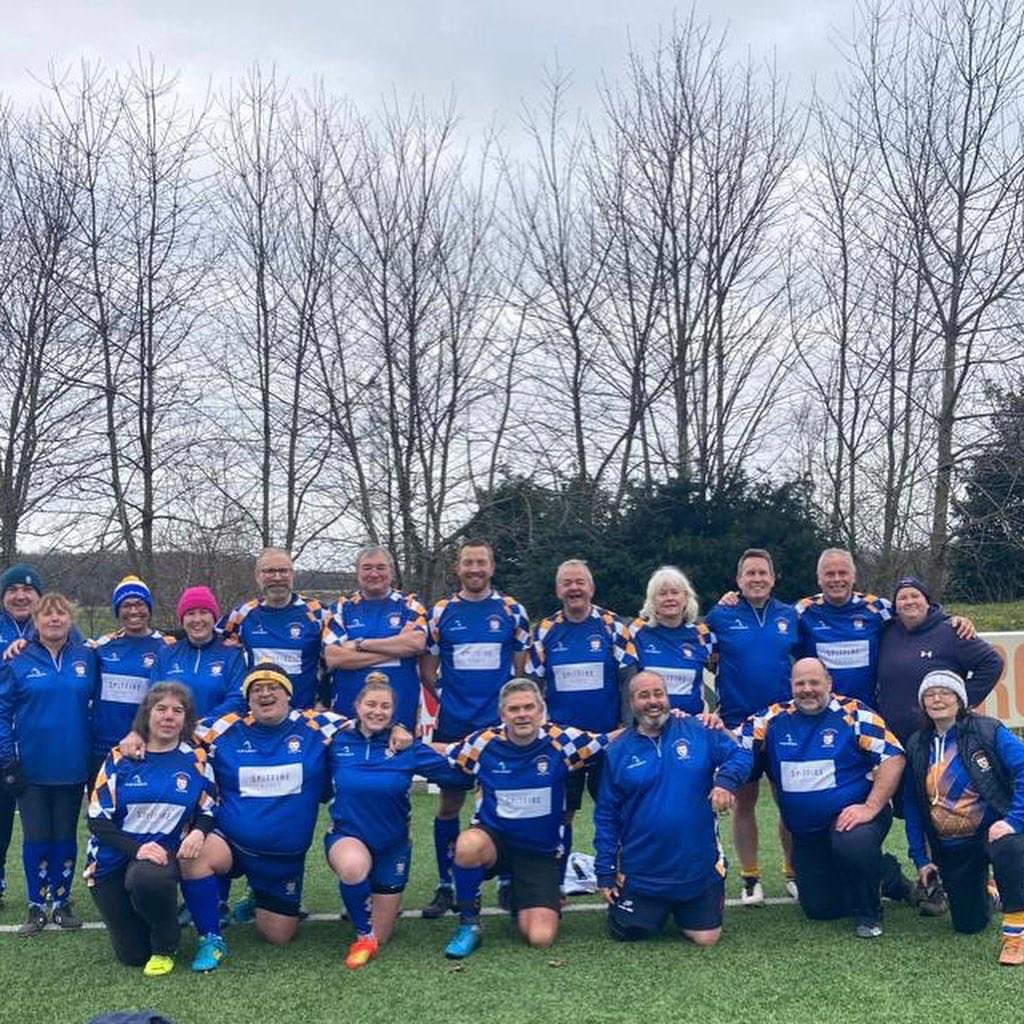 olrfc's tweet photo. Great night for a walk &amp; rugby last night at the Crofts! @thetouchunion 
💬Why do we love Walking Rugby?

💛 no need to hang our boots up just yet, we can continue to play the game we love! 

💙it’s inclusive game, for any age, gender, ability &amp; fitness 

#thetouchunion https://t.co/WkPTPt3Lg0