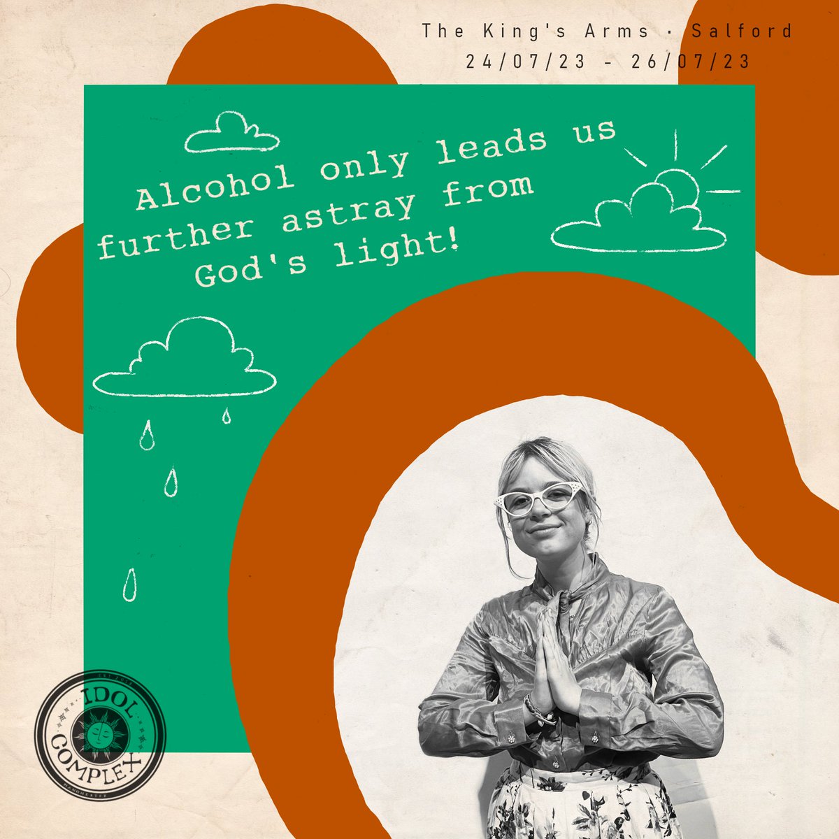 🎭 Judy Converse may not want you to drink but we would be more than happy for you to grab yourself a bev before you watch our show What Happened to Connie Converse! Don’t miss out and get yourself some tickets from the linktree in our bio- be quick! They are selling out fast!⭐️