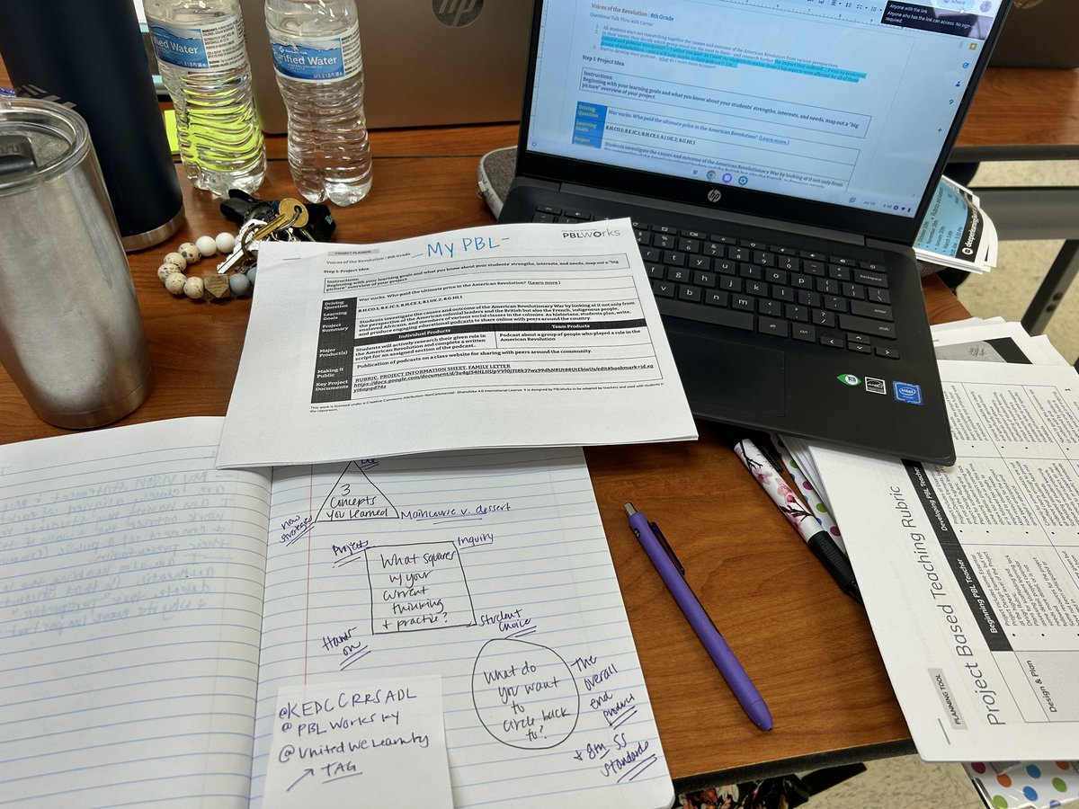 kmhood85's tweet photo. PBL conference! Learning, growing and reflecting!! I am so excited to start this school year! #pbl #pblworksky #rclead @KEDCCRRSADL @PBLWorksKY @UnitedWeLearnKY @KentuckyDLC https://t.co/lrBpkwZpp2
