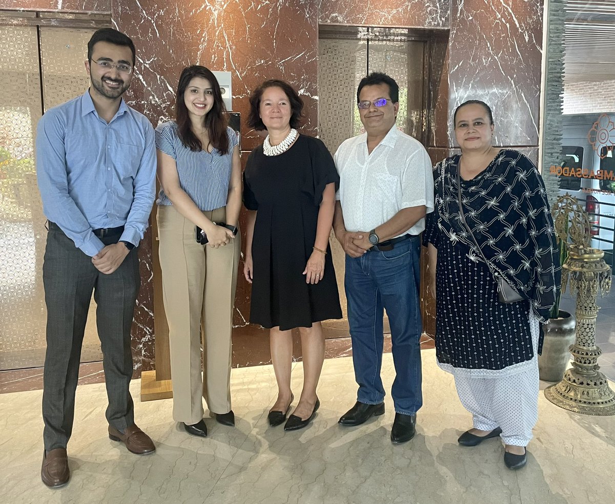 Wishing you all the very best for upcoming tenures and everything. It has been really wonderful knowing Her Excellency Nona Deprez. 

It was great to have you in Nepal! Happy Farewell!
<a href="/EUAmbNepal/">Veronique Lorenzo</a> <a href="/EUinNepal/">EU in Nepal</a>