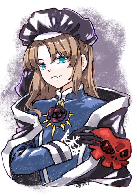 ロズウェル様のFA描きました! #ユグドラ・ユニオン #イラスト