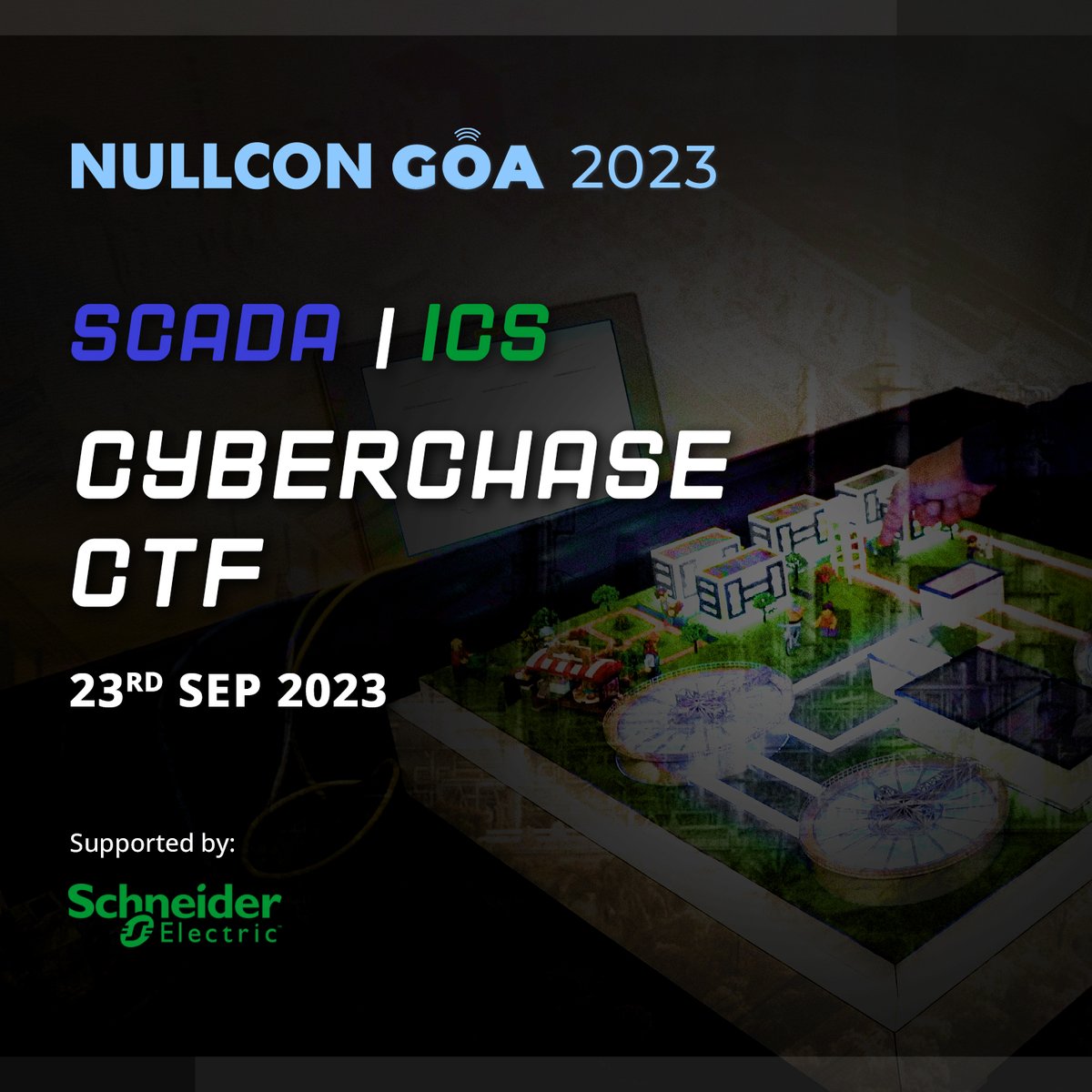 nullcon's tweet photo. 🏭 OT/ICS infrastructure at stake! #ScadaCTF
🧠Gear up for a 24hour Cyberchaze CTF at Nullcon supported by Schneider Electric @SchneiderElec where you will encounter #vulnerabilities combining IT & OT scenarios
Know more➡️https://t.co/nYVP2a5rll
#NullconGoa2023 #Infosec https://t.co/z49Hb0tysl