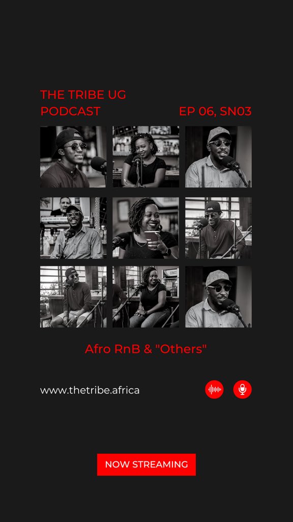 MrByaruhanga's tweet photo. New episode of @TheTribe_UG Podcast is out 🚀🚀🚀

Catch it wherever you get your podcasts from! 

https://t.co/8RhuShZLRF

Just don’t believe whatever @paulothewriter is saying about me! 

#TheTribeUGPodcast
#TheTribeNetwork https://t.co/G2kqrfrnXb