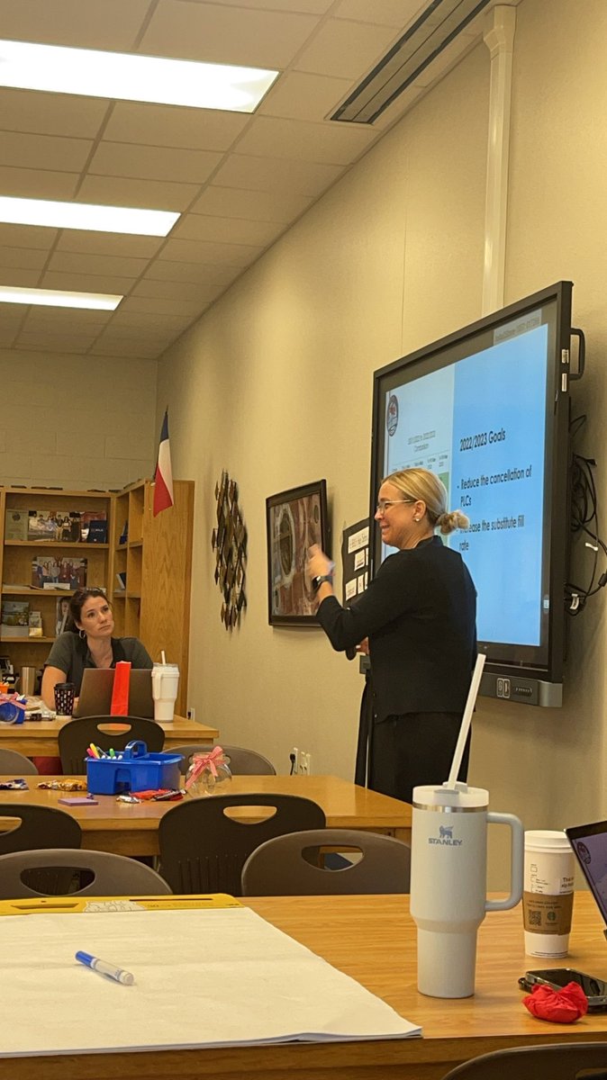 SallyValverde's tweet photo. Educational Leadership working through campus challenges to highly increase daily solutions for staff and students! 
#CISDleadingtheway
#ChooseCastleberry
@juneritchlin 
@blanchard_myrna https://t.co/i15dOVqtRk