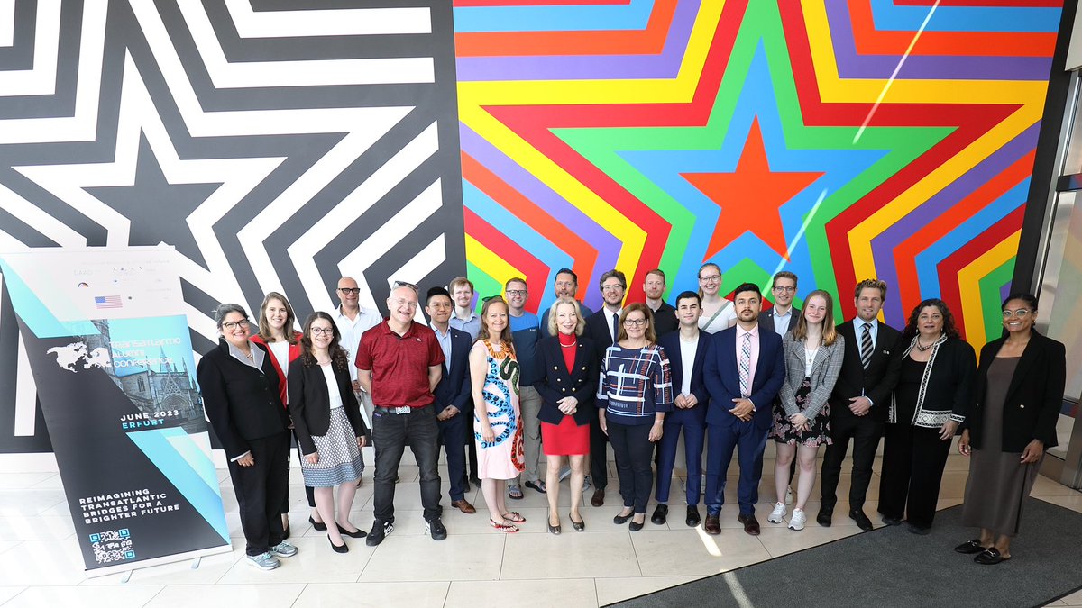 Our #TAC23Erfurt crew visited the <a href="/usbotschaft/">US-Botschaft Berlin</a> with <a href="/USAmbGermany/">Official account of the U.S. Ambassador to Germany</a> as part of their visit to Berlin. 

We would like to thank everyone at the U.S. Embassy for their hospitality &amp; kind words in support of transatlantic relationships. 

📸 Mark Straus, U.S. Embassy Berlin