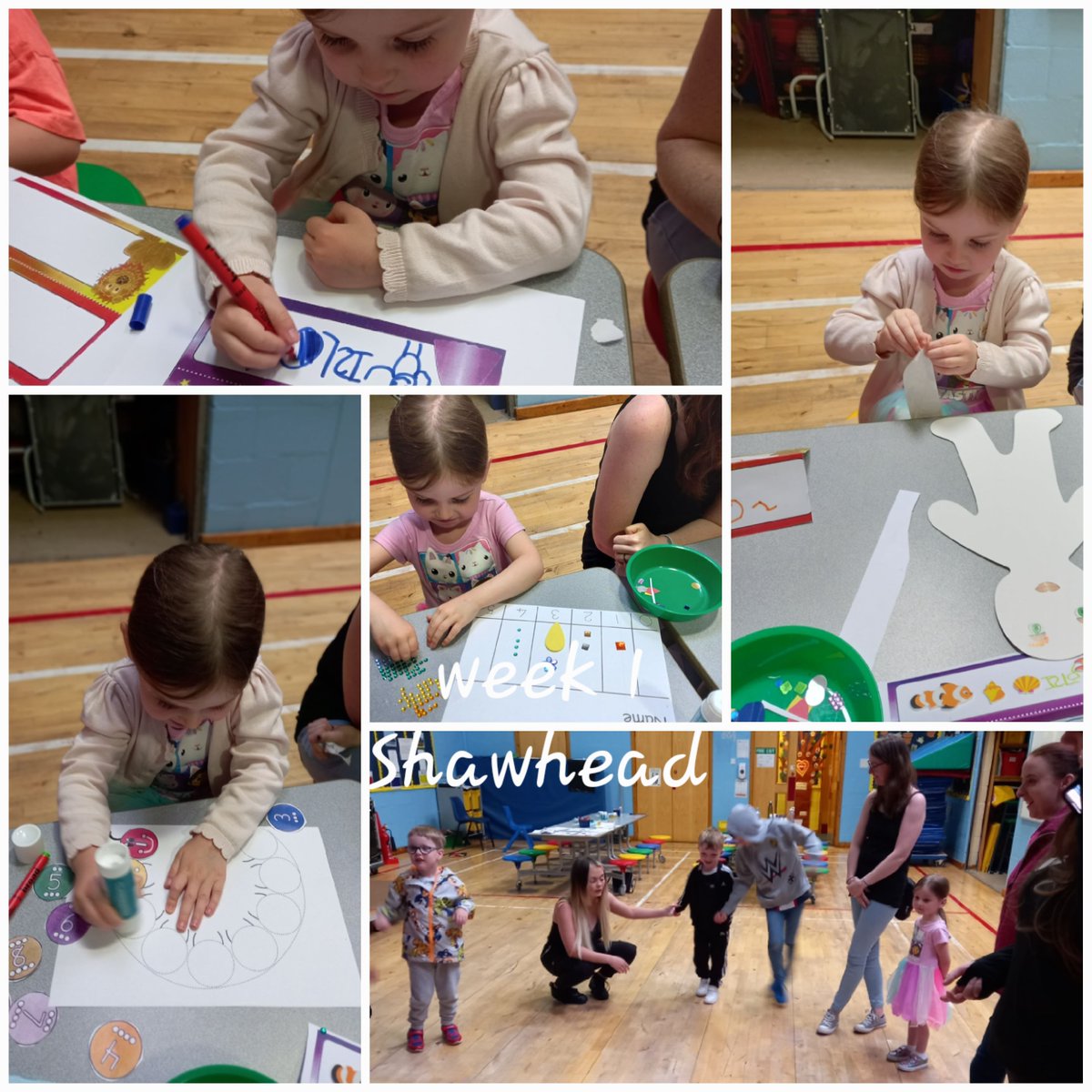 NLFamilyLearn's tweet image. Lots of busy families @ShawheadPS this afternoon for the P1 family learning transition sessions. Parents/carers and children worked together on a variety of fun, learning activities. #familylearning #primary1transition #cldschools