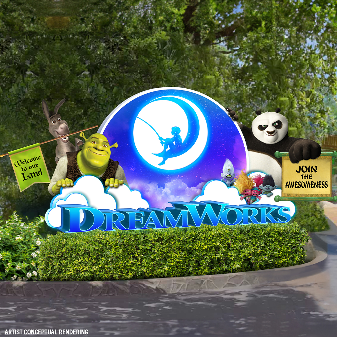 getFANDOM's tweet image. A DreamWorks land is coming to @UniversalORL resort in 2024, ft. Shrek, Trolls, Kung Fu Panda &amp;amp; more☁️