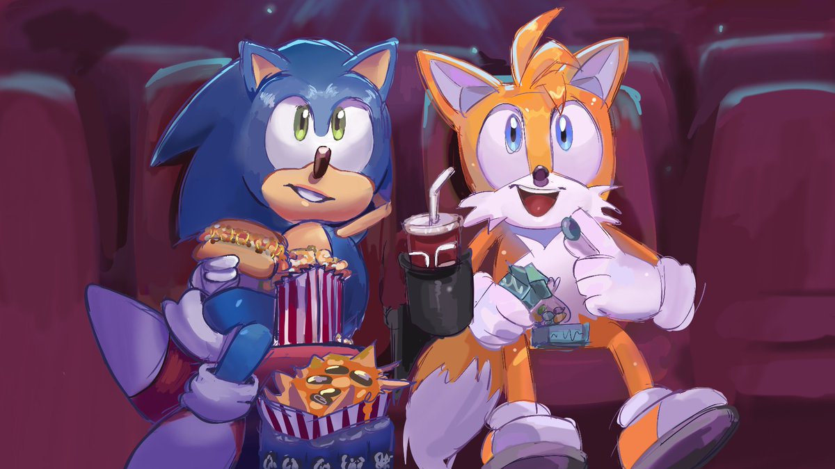 Supeyzz's tweet photo. Here's a painting i made with @rainsketchs
#SonicTheHedgehog #SonicPrime #TailsTheFox #SonicPrimeseason2 https://t.co/4YkCMtef7C