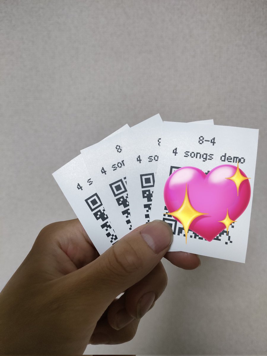8no4official's tweet photo. 【NEW OFFICIAL MERCH🎫】
明日の北堀江club vijonにて、8-4の未発表曲のデモ(4曲)入りのダウンロードカードを500円で販売致します✨ 

ライブを見て気になった方は是非お声掛け下さい。 https://t.co/VAZ4NWlLb2