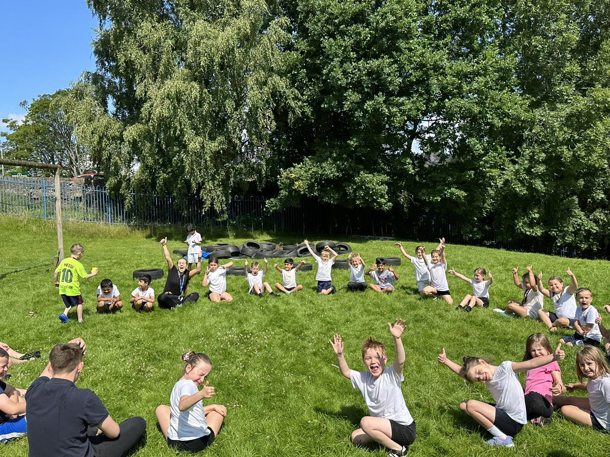 stjosephskly's tweet photo. A fun, wet PE for Apple Class this morning! 🍎 we were finally blessed with some sunshine! The children loved getting soaked and soaking their teachers! #AppleClass #funtimes https://t.co/aTlMBpTCsw