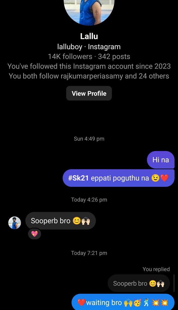 #SK21 🕺💥💥💥

@lalluTweets na replied 😁❤❤