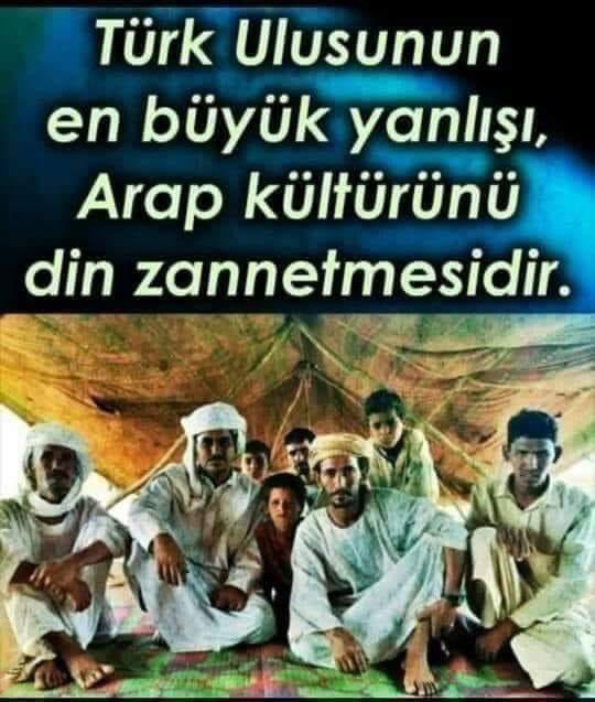 Arap bir gazetecinin sözleri :

 "Siz Osmanlının 400 yıl bizi yönettiğini söylüyorsunuz, ama biz sizi çocuklarınıza verdiğiniz isimlerden, cenazenizi nasıl defnedeceğinize, düğünlerinize ve selamlaşmanıza kadar 1400 yıllık masallarımızla yönetiyoruz zaten"

#Türk
#Atatürk
#Turan