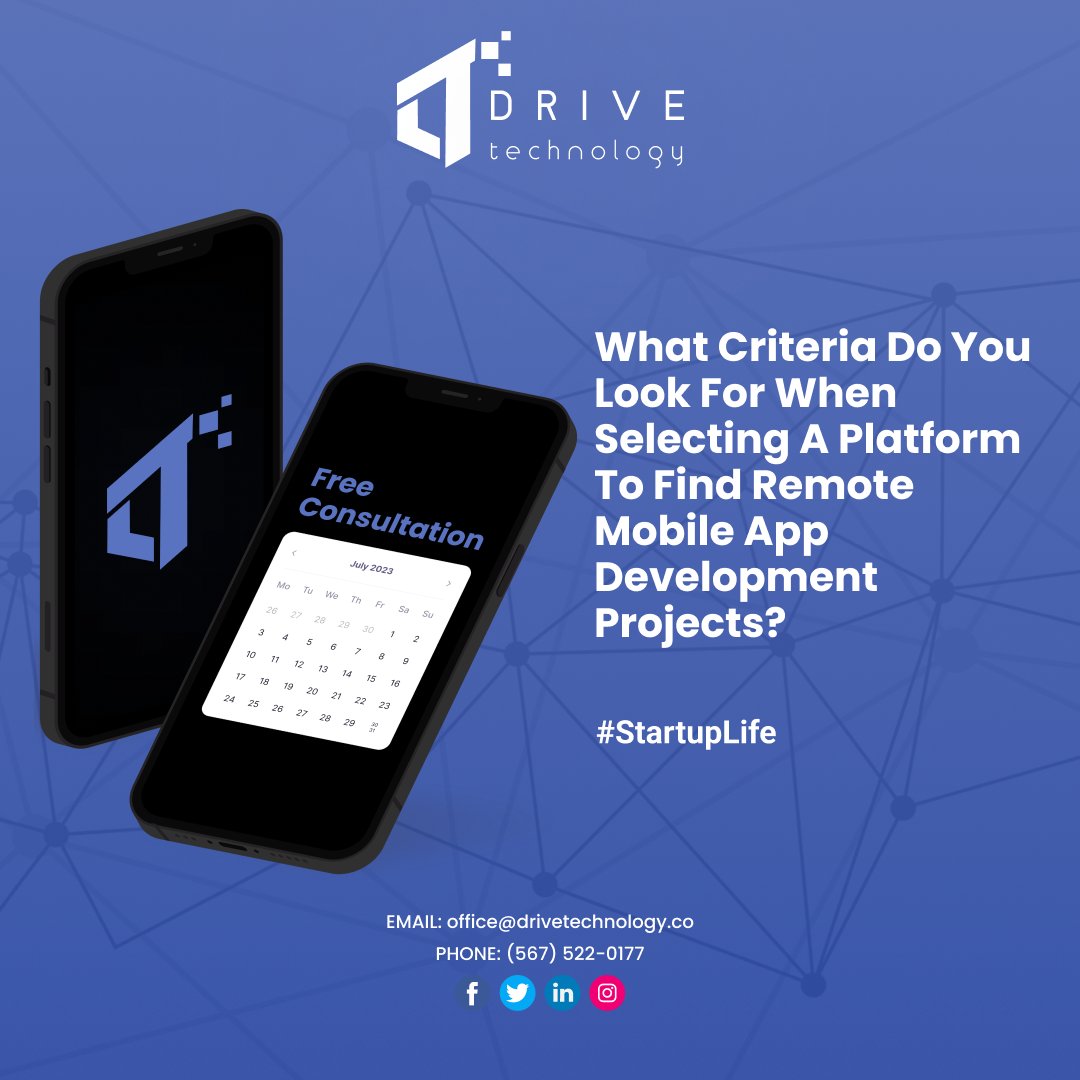 DriveTechuae's tweet image. 🗒️ List them down ✏️⬇️

#drivetechnology #platform #remote #MobileApp #developers 

Free consultation here: drivetechnology.co/startproject