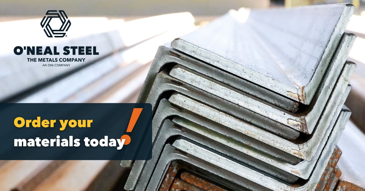 When it comes to angles, we don't cut corners, we shape them with precision. 

Need material for an upcoming project? Contact our team or head to PRONTO® to get a quote now.

Explore our angle inventory:
bit.ly/3WoPtjn

#weareonealsteel #pronto #metalsupplier