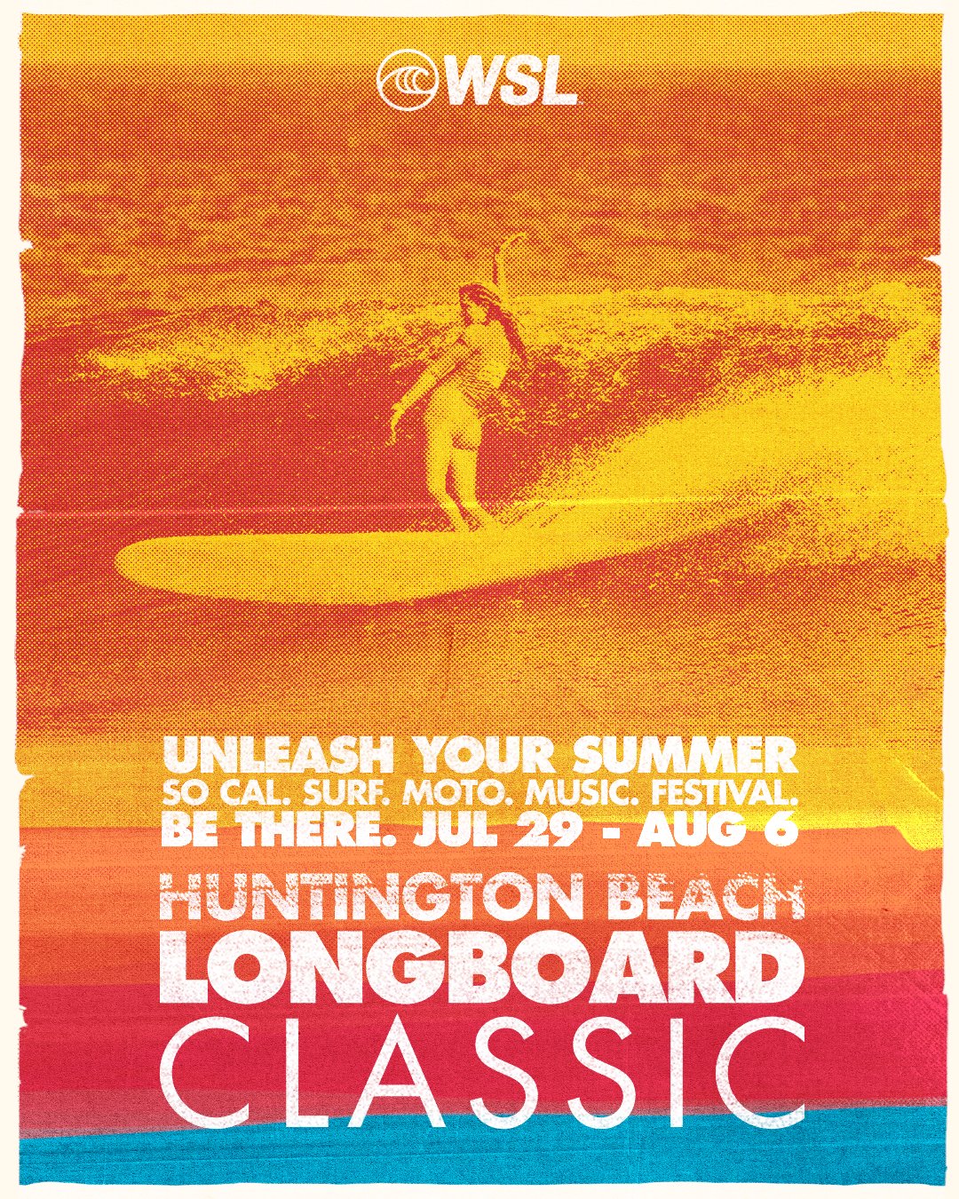 Surfing WSL Longboard Tour 2023 (Huntington Beach Longboard Classic