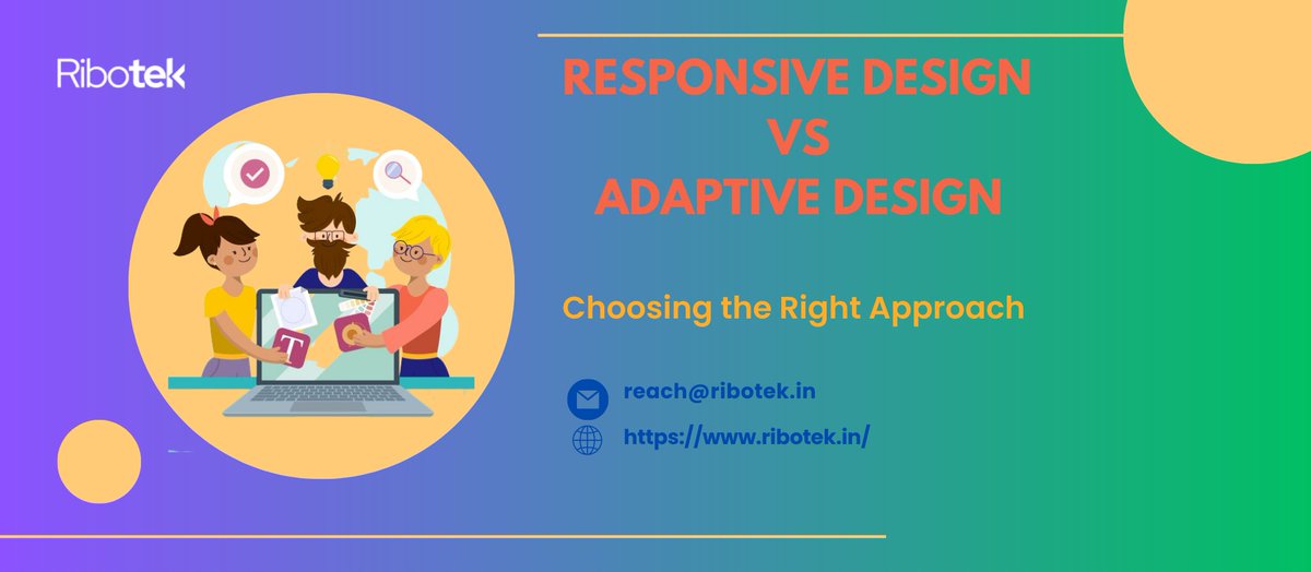 Riboteksolution's tweet photo. Explore the influence of social media engagement on both Responsive Design and Adaptive Design approaches. Discover how each design method affects user interactions and brand growth across different social platforms.
https://t.co/Jze2A1sOaq
https://t.co/pLkQhHL2jZ https://t.co/nKlhmB9GrA