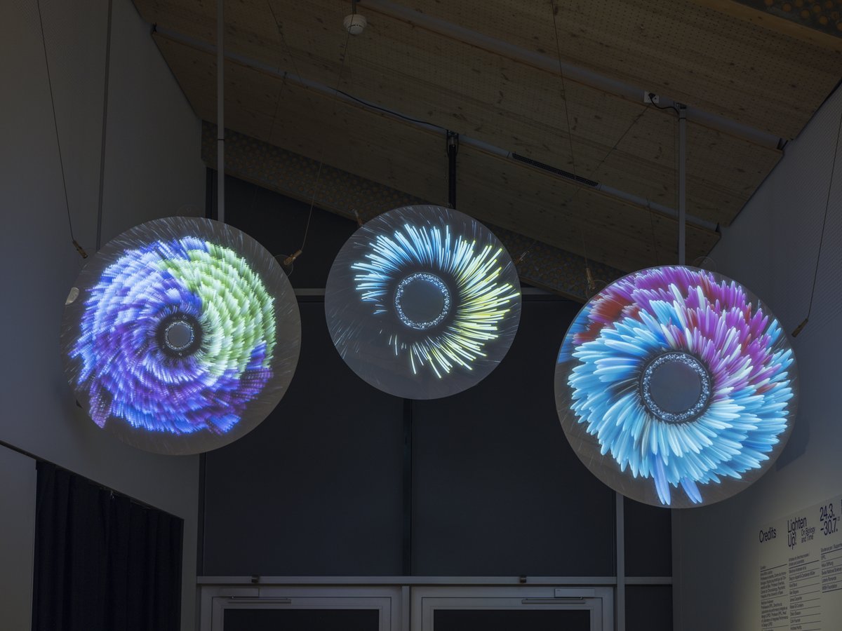 Discover the works of #LightenUp! 'Circadian Rhythms' by data artist <a href="/KirellBenzi/">Kirell Benzi, Ph.D</a> visualises the rest-activity data of three individuals with very different lifestyles, illustrating our circadian rhythms' complexity and uniqueness.
go.epfl.ch/CircadianRhyth…
<a href="/EPFL_en/">EPFL</a> #EPFL #Lausanne