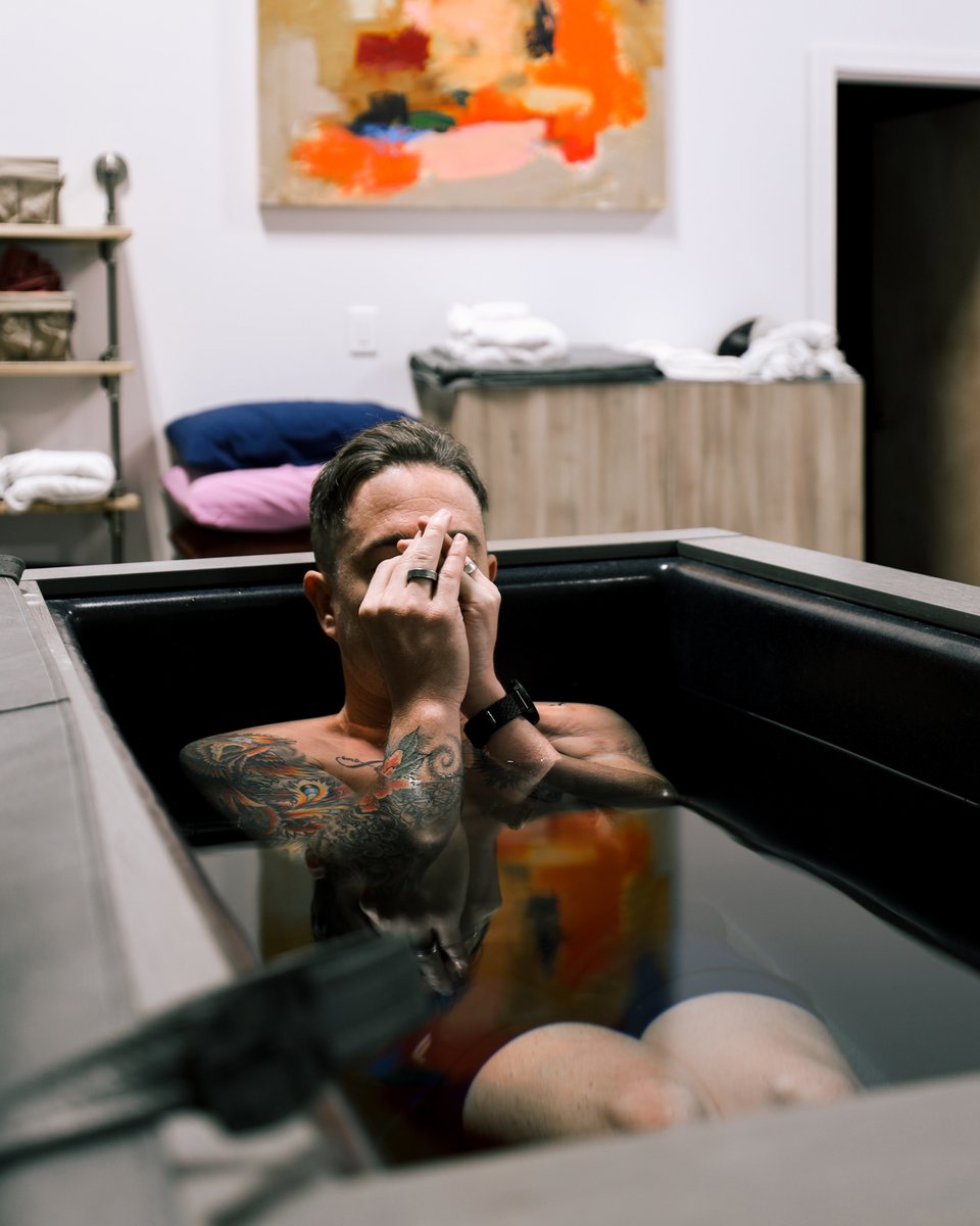 Ice baths, or cryotherapy, are a great way to help the nervous system. It gives it strength and boosts our ability to wade through stressful situations.

It provides a much-needed few minutes to really tune in to what is doing on inside ourselves and tune out the noise around us.