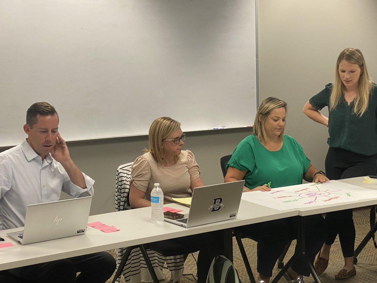 Connieteach's tweet image. FHSD Administrator Academy Kickoff today. Excited to see the learning among this cohort this year! #FHSDLearns @mrsaltmanap