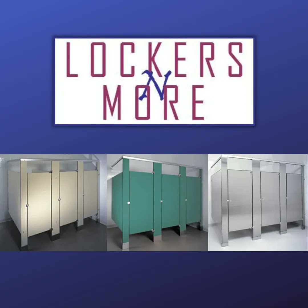 lockersnmore's tweet photo. With our phenolic toilet partitions, the phenolic materials provide superior strength, durability, and moisture resistance. Use phenolic partitions where vandalism is a problem. All phenolic partitions come with a 10-year warranty. https://t.co/V3GIbt332c

#toiletpartitions https://t.co/3ZEhaO9xTL