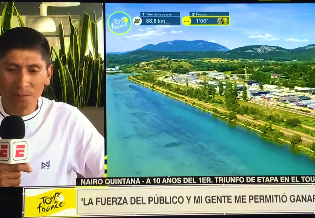 _InesMariaS's tweet photo. Nairo volvéeeee !!
¡Ay ! las emociones que nos ha hecho vivir y sentir @NairoQuinCo 
Te extrañamos en ruta !!
Grande siempre !!!♥️
#teamNairo
#TDF2023 
#ESPN https://t.co/tXjupWV7OR